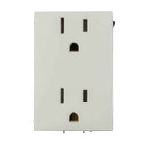 CONTACTO DÚPLEX ESTEVEZ ZENIT 2 POLOS CON TIERRA 3 MÓDULOS BLANCO