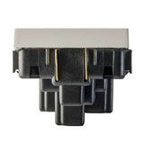 CONTACTO DÚPLEX ESTEVEZ ZENIT 2 POLOS CON TIERRA 3 MÓDULOS BLANCO