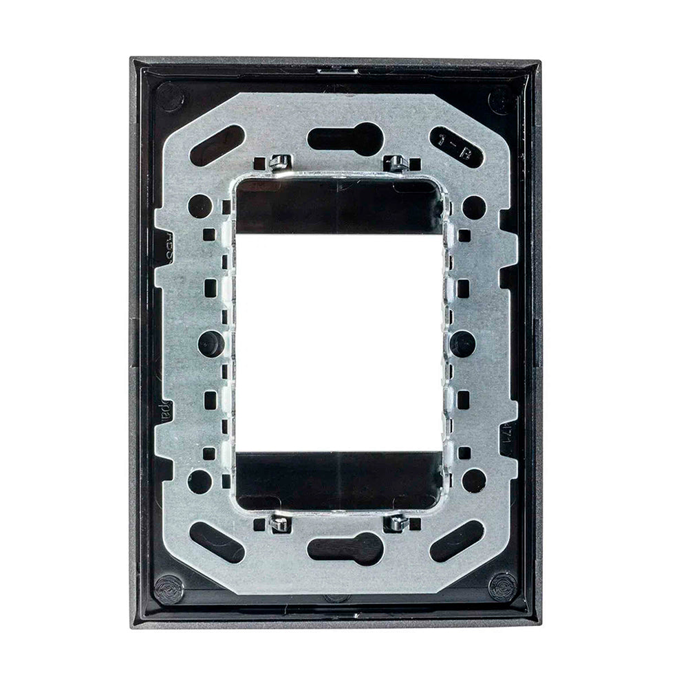 PLACA ESTEVEZ ZENIT 2 MÓDULOS PLATA