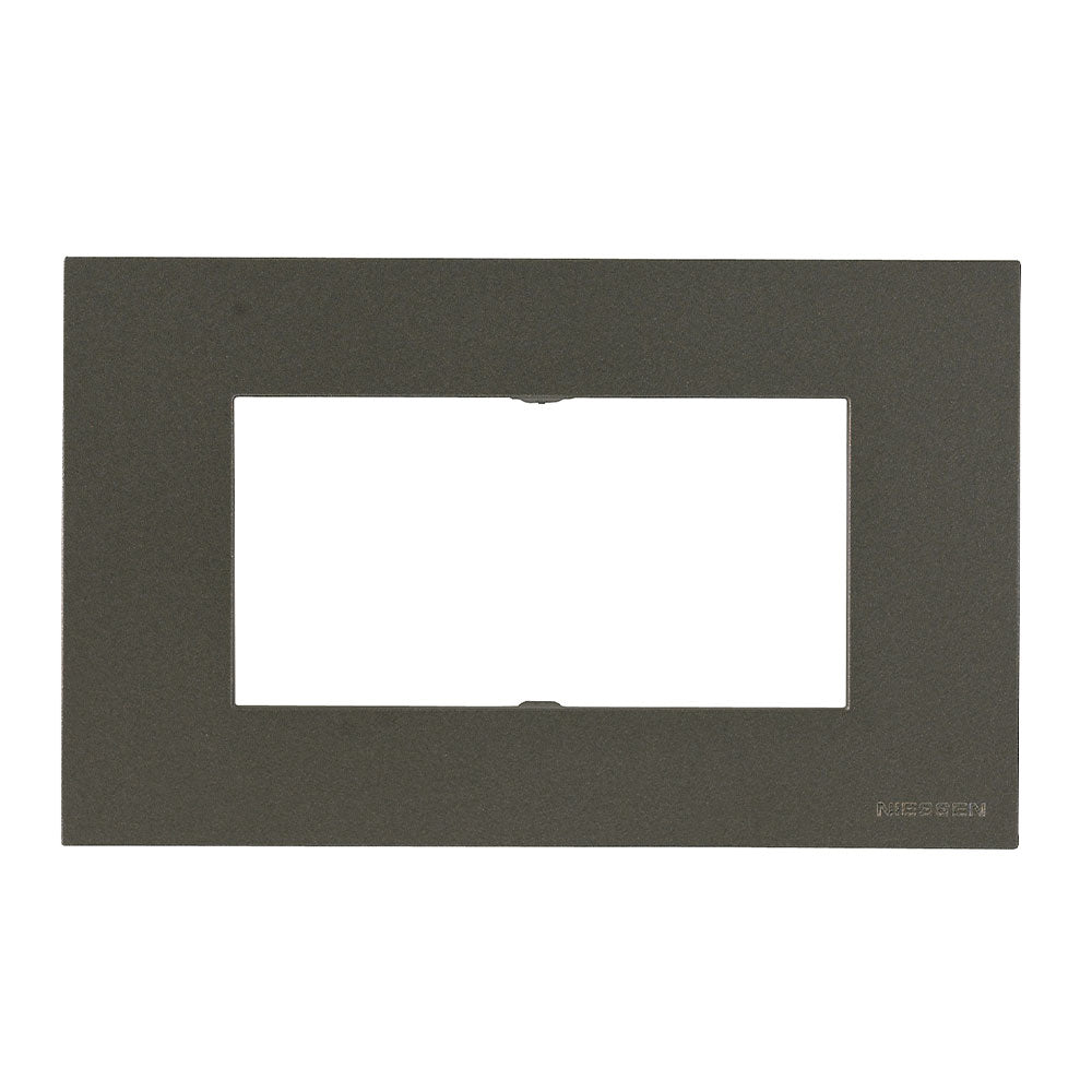 PLACA ESTEVEZ ZENIT 4 MÓDULOS ANTRACITA