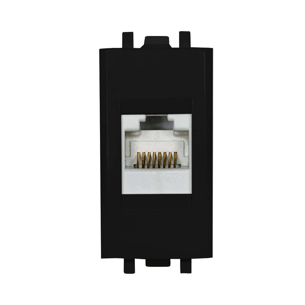 TOMA COMPUTO RJ45 8 HILOS 1 MOD. NEGRO PIANO N4118.5-NP STEP NIESSEN