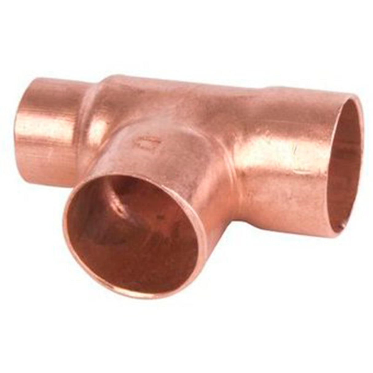 CONEXION TEE REDUCIDA 1"X1"X3/4 DE COBRE SOLDABLE NACOBRE **HAE**