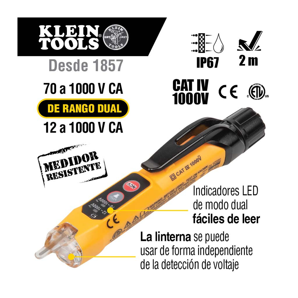 KIT DE PRUEBA ELECTRICA NCVT-3P+ET45