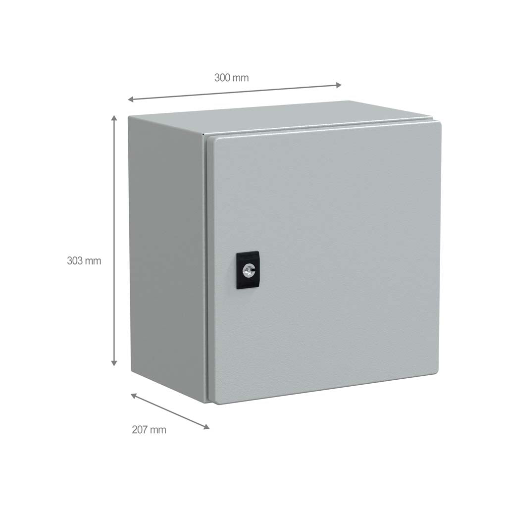 GABINETE HIMEL CRN 300X300X200 UNA PUERTA CIEGA S/PLATINA