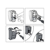 TOMA DE TELEFONO 4 HILOS 1 MOD. NT4258/11N