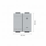 DIMMER UNIVERSAL PULSANTE TECH NT4411N LIVING Y LIGHT *** HAE ***