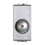 DIMMER ROTATIVO RESISTIVO 1 MOD. 127/220V. 500/1000W. NT4581