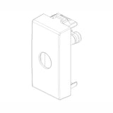 SALIDA DE CABLE CON SUJETACABLE 1 MOD. BLANCO NEVE VIMAR