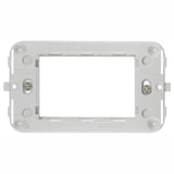 SOPORTE 3 MOD. CON TORNILLOS PARA CAJA EMPOTRABLE 3 MOD. NEVE VIMAR