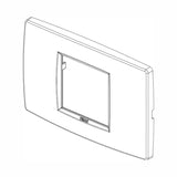 PLACA 2 MOD. CENTRALES BLANCO NEVE UP VIMAR *** HAE ***