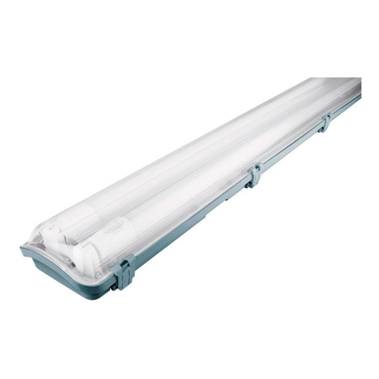 LUMINARIO LED SUSPENDIDO 2X18W/127-277V. ALBATROS BLANCO 4000K BLANCO NEUTRO CONSTRULITA