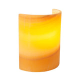 LUMINARIO A MURO CALUX 60W 127V E27 ACABADO ONIX-PIÑA OXC200/P