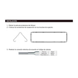 HYDROPROOF4 LED 170W 5000K 120-277V P106312-36