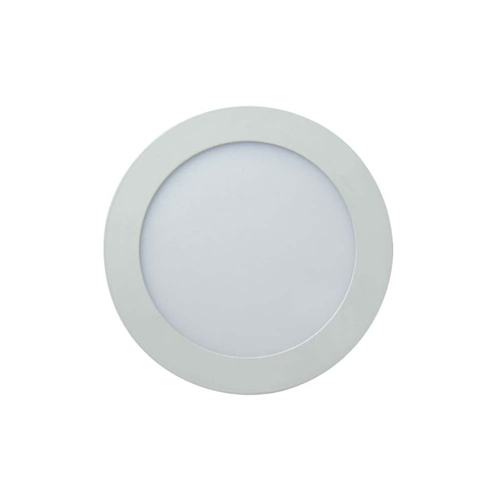 LUM. DE INT. EMPOTRAR LED REDONDO BCO. 12W 100-240V 6500K SYLTECH *** HAE ***