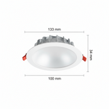 DOWNLIGHT LED SYL-LIGHTER 15W/120-240V 4000K *** HAE ***