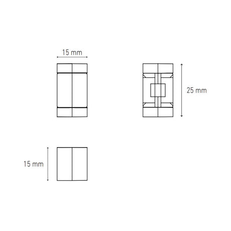 INTERCONECTOR LINEA CONTINUA BLANCO ELECTROMAG
