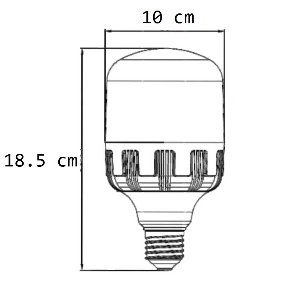 LAMP. TOLEDO HIGH WATTAGE 30W/100-240V 6500 E26 *** OFRECER 51670, 30LHBLEDT65MV200, 80580 ***