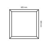 PANEL EMPOTRADO/SUSPENDIDO LED 40W 605X605X9.7MM. *** HAE ***