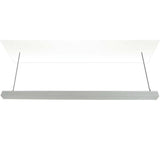 LUMINARIO COLGANTE/ SOBREPONER LED 36W 120 BLANCO NEUTRO POLICARBONATO DIFUSO INCLUYE ACC DE FIJACION 100-265V IP20 ILUMILEDS