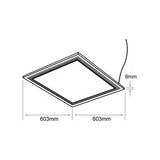 PANEL LED 2X2 SUSPENDIDO/EMPOTRABLE 40 W LUZ BLANCA NEUTRA NO ATENUABLE LED INTEGRADO PAN-LED/40/40/S *** OFRECER 91048 ***