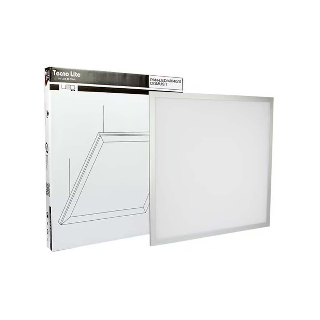 PANEL LED 2X2 SUSPENDIDO/EMPOTRABLE 40 W LUZ BLANCA NEUTRA NO ATENUABLE LED INTEGRADO PAN-LED/40/40/S *** OFRECER 91048 ***