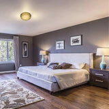 PLAFON CON PLACA LED 3TONOS LUZ BLANCA CALIDA Y NEUTRA/PANTALLAS DE CRISTAL DECORADO. PLC-526-008 STAR 008