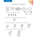 LUM P/TECHO LED DIAMOND II CUADRADO 9W