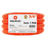 POLIFLEX NARANJA 3/4" P-LNA25-050 *** EXCLUSIVO ROLLO 50MTS***