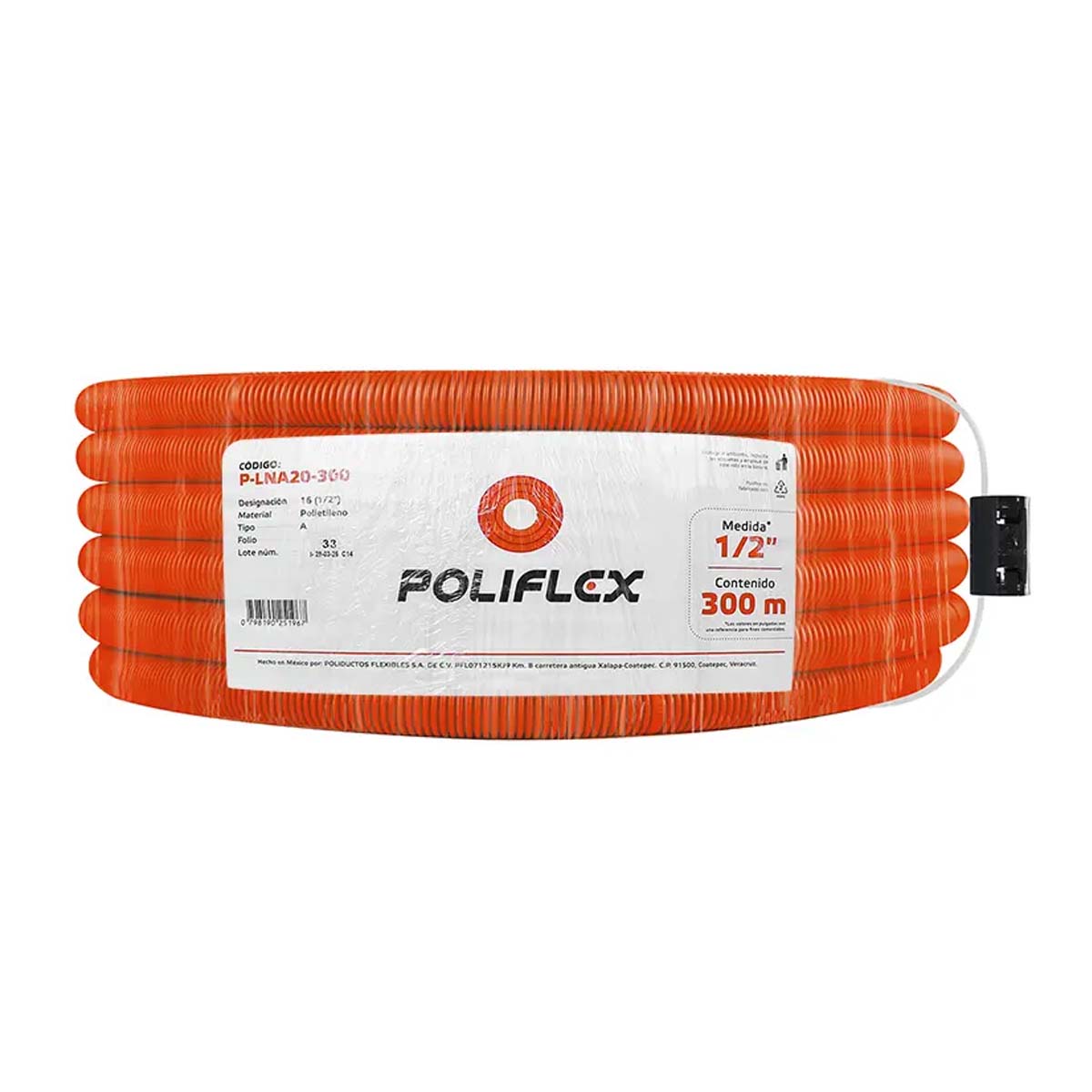POLIFLEX NARANJA 1/2" P-LNA20-300
