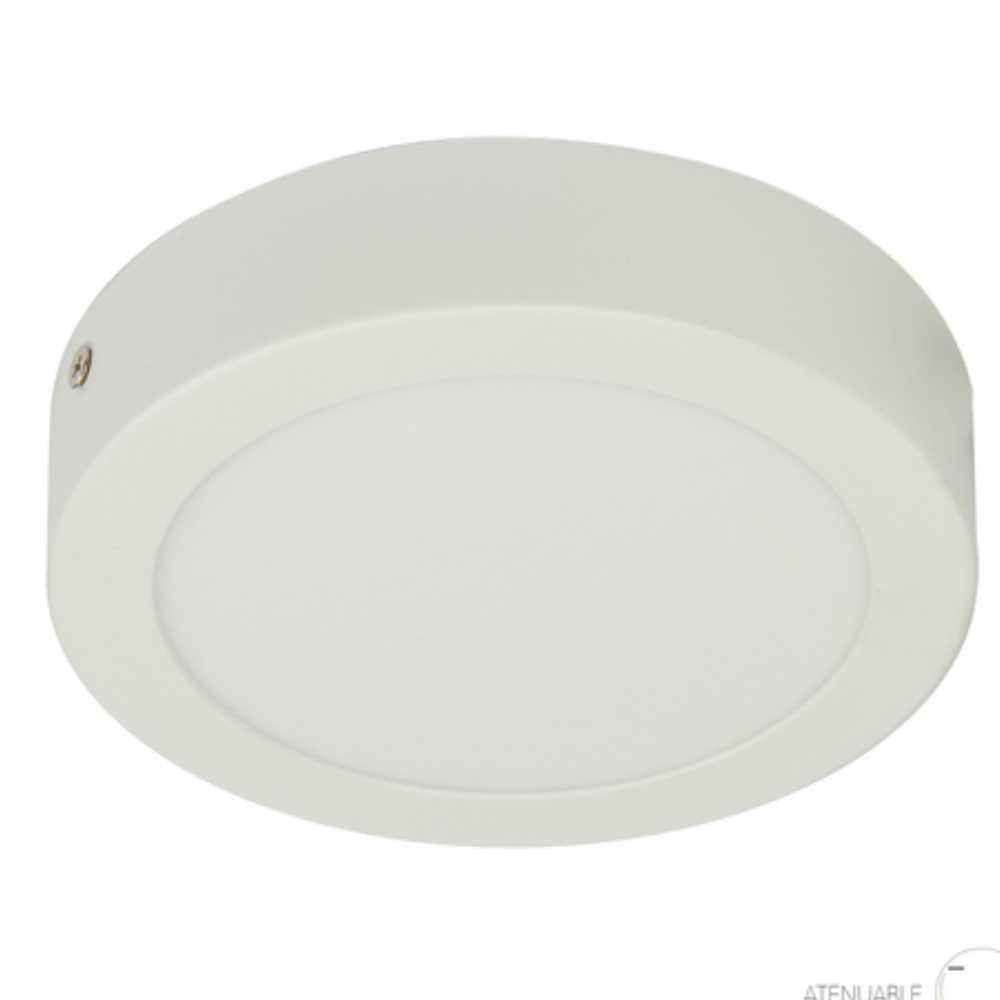 LÁMPARA DE INTERIOR LED TECNOLITE SIRIUS III PARA SOBREPONER 12W LUZ BLANCA NEUTRA