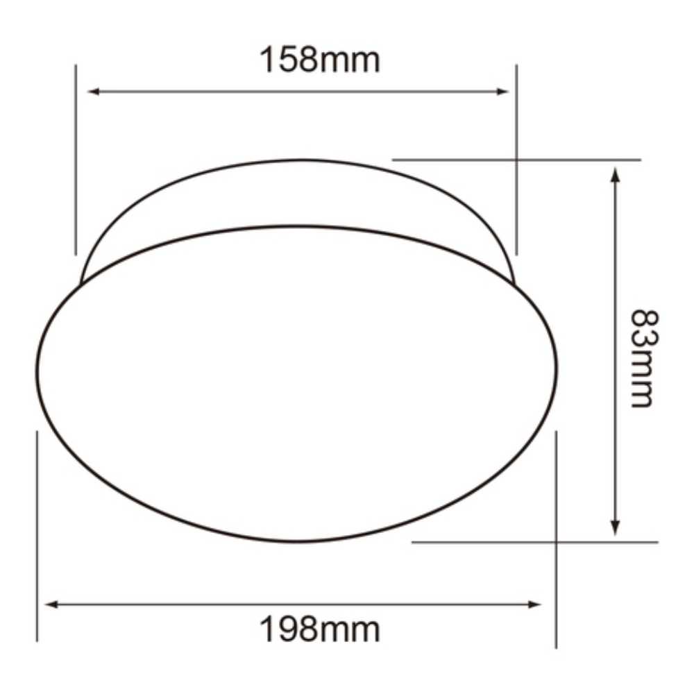 LÁMPARA DE INTERIOR LED AUSTRAL TECNOLITE PARA SOBREPONER 12W LUZ DE DÍA