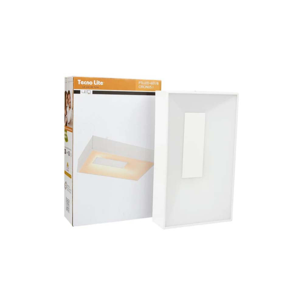 LUMIN. SOBREPONER TECHO INT. 12W/100-240V 3000K CIRCINUS II ***TECNOLITE HAE***