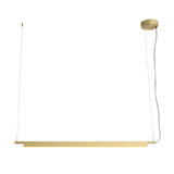 LUM COLGANTE LED MONDRIAN ORO 21W 3000K QUOR *** HA. LUMI ***