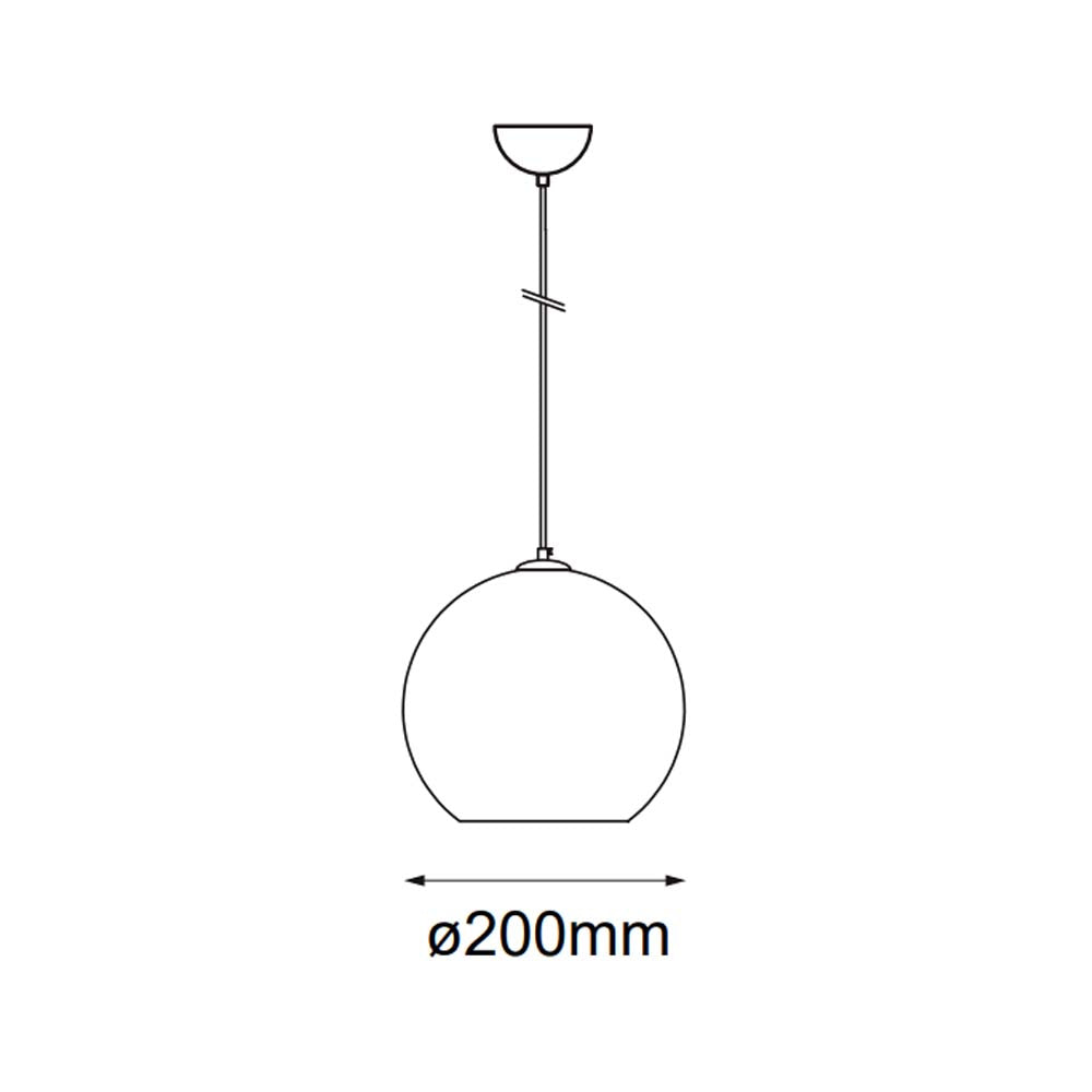LUM COLGANTE SOLAR CROMO 20X20 CM 60W E26 (FOCO NO INCLUIDO) QUOR *** HA. LUMI ***