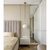 COLGANTE CRISTAL OPALINO 60W E26 90-130V ORO