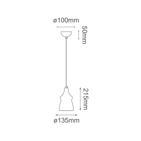 LUM COLGANTE LED VIENA CRISTAL COBRE 135X215 CM 5W 3000K QUOR *** HA. LUMI ***