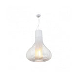 COLGANTE CHICO 40W E26 BLANCO *** HA. LUMI ***