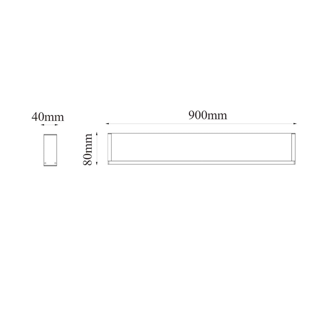 LUM LED LONDON VANITY 13W 127V IP44 3000K ALUMINIO CROMO *** HA. LUMI ***