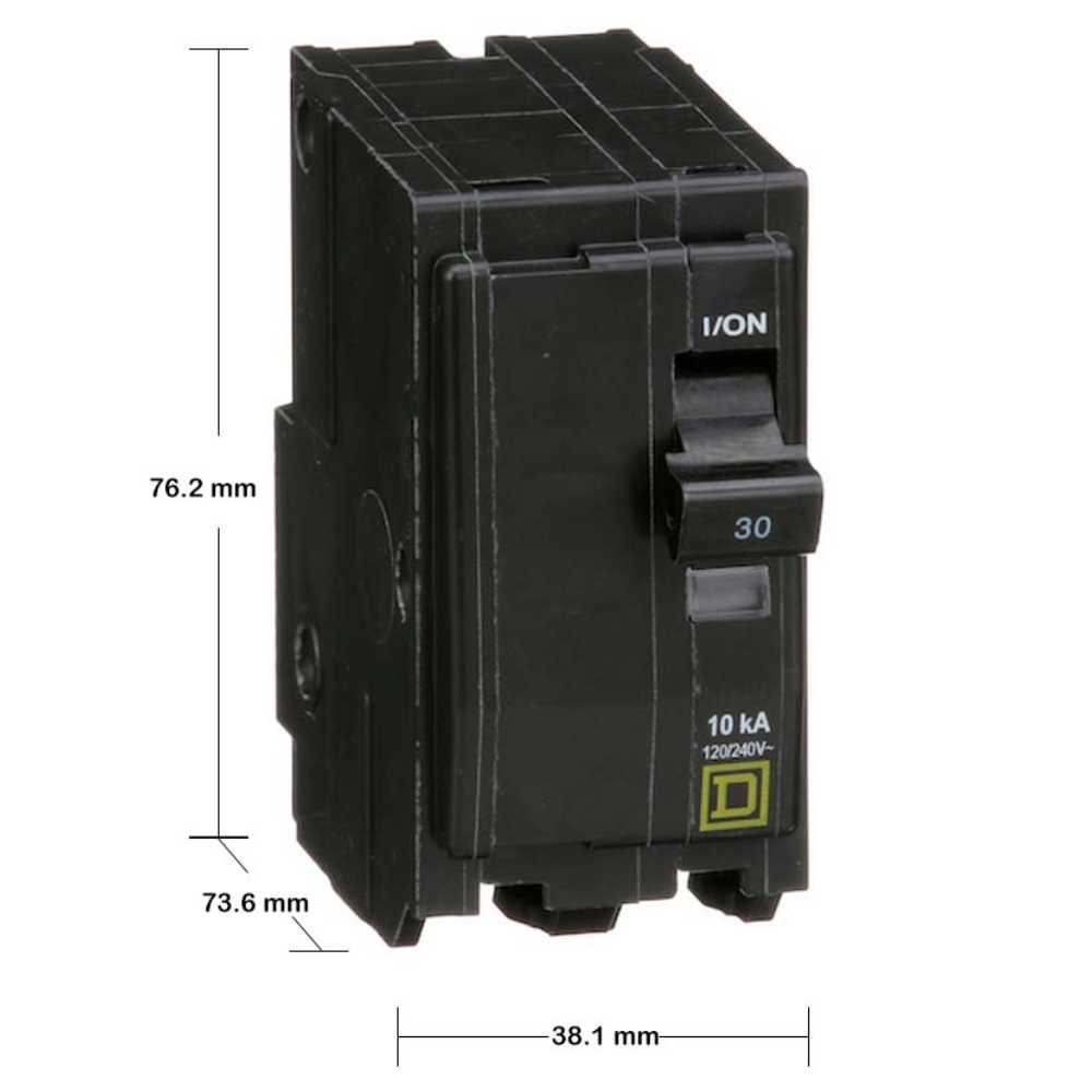 I.T.M.(BREACKER) 2X30A QO230 120/240VCA ENCHUFABLE *** OFRECER BTN2/30 O 2S918 O BTN2/30 ***