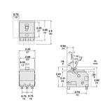 INTERRUPTOR TERMOMAGNETICO QO310 3X10A ENCHUFABLE 10KA 120-240V SCHNEIDER ELECTRIC *** OFRECER BTN3/10 ***