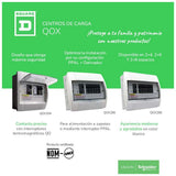 CENTRO DE CARGA QOX 2+8 ZAP. PRINC. QOX208 *** OFRECER E215P8BNK ***