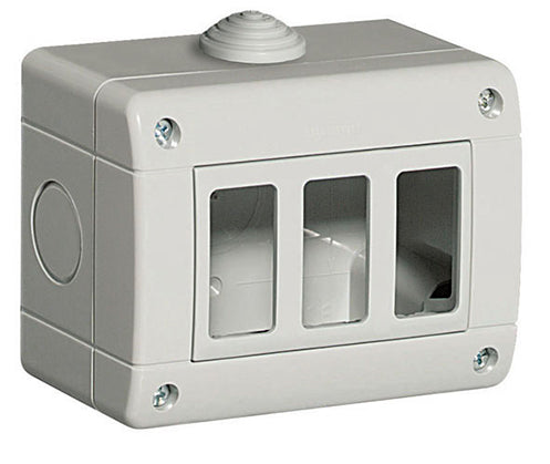 CAJA DE PARED DE SOBRE PONER 3 MOD. IP40 ***HAE 2023***