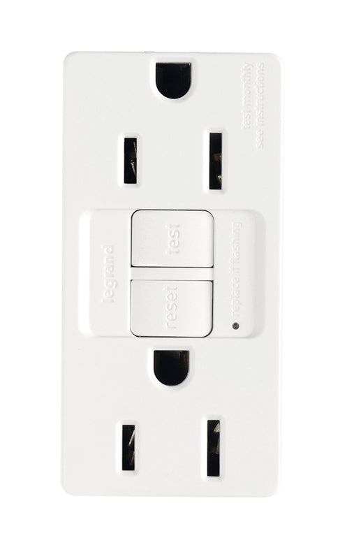 TOMACORRIENTE DUPLEX ICFT 20A, 125V 3 MOD.*** HAE ***