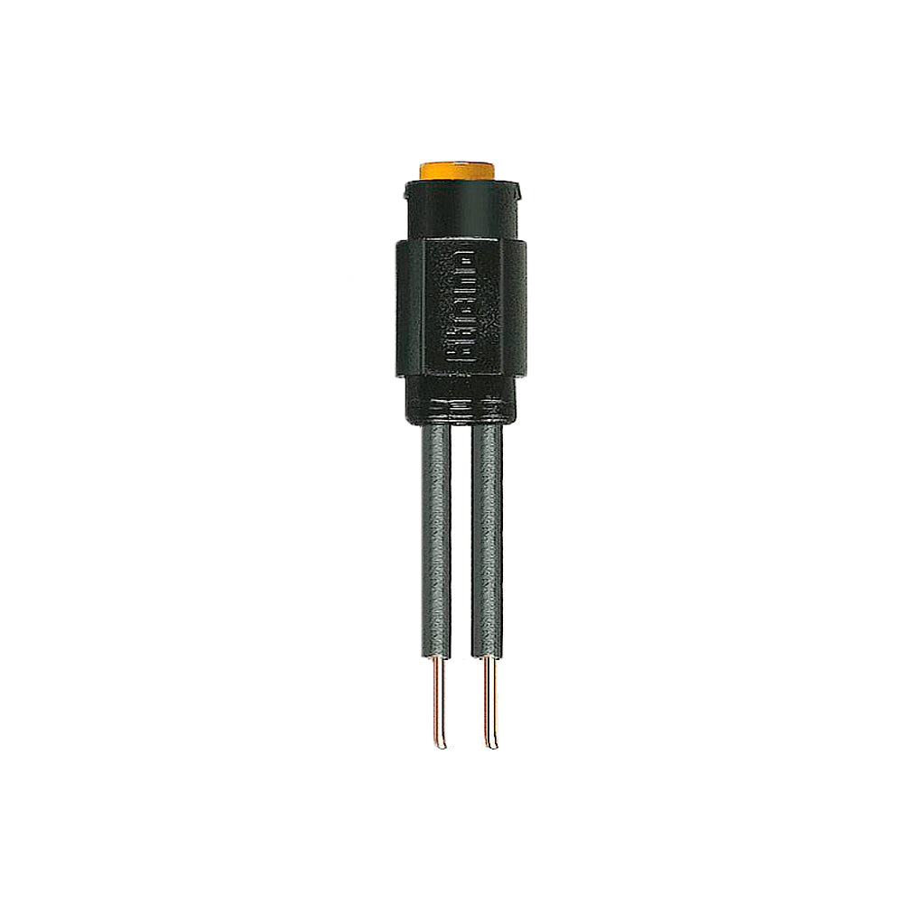 FOCO PILOTO A LED BTICINO ÁMBAR 3-4V PULSADOR NA-NC QZ4742V127