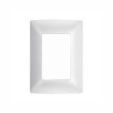 PLACA DE RESINA BTICINO CON CHASIS BLANCO MÉRIDA 3 MÓDULOS QZ4803M3BN