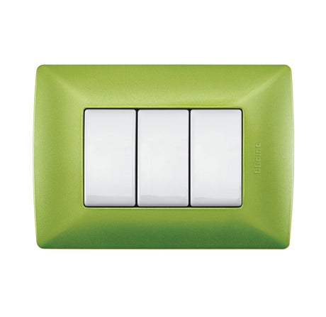 PLACA RESINA TEXTIRIZADA C/CHASIS COLOR VERDE JADE 3 MOD.*** HAE ***