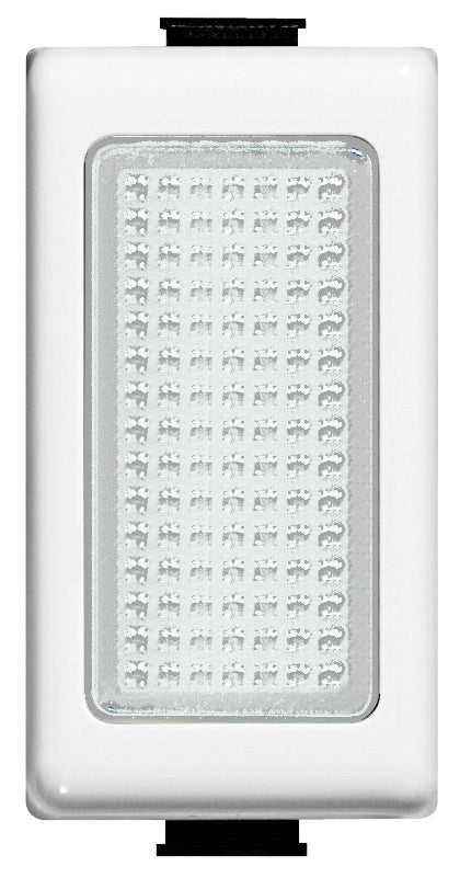 PORTALAMPARA C/DIFUSOR COLOR BLANCO 127V. 1MOD*** HAE ***