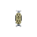 RECEPTACULO DUPLEX 15A/125V. MARFIL ENTRADA RECTA NEMA 5-15 M5250M ARROW HART