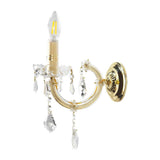 ARBOTANTE LUJO TIPO CANDIL GOLD 1 LUZ E12 (NO INCLUIDO) GAMALUX *** HA. LUMI ***