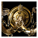 ARBOTANTE LUJO TIPO CANDIL GOLD 2 LUCES E12 (NO INCLUIDOS) GAMALUX *** HA. LUMI ***